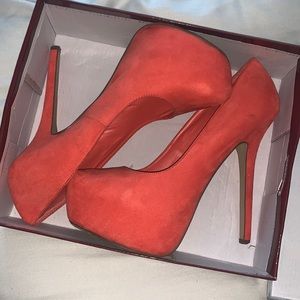 Coral heels